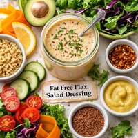 Fat Free Flax Salad Dressing