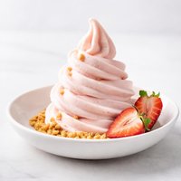 Fat Free Strawberry Cheesecake Frozen Yogurt