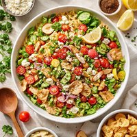 Fatoush Orzo Salad