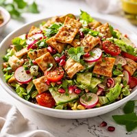Fattoush Lebanese Bread Salad