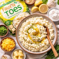 Faux Ta Toes Low Carb Mashed Potato Substitute