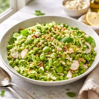 Fava Bean and Cabbage Salad