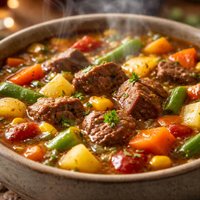 Favorite Beef Vegetable Soup