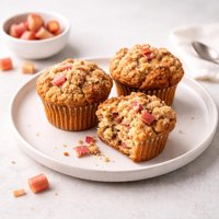 Favorite Rhubarb Muffins