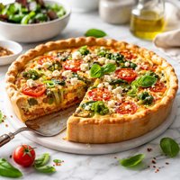 Favorite Veggie Quiche