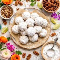 Favourite Mexican Wedding Cakes Pecan Cookie Balls
