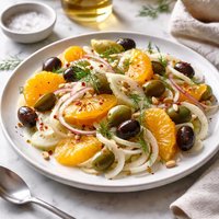 Fennel Orange and Olive Salad