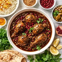 Fesenjan Iranian Special Occasion Dish