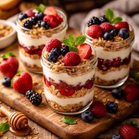 Festival Berry Parfaits