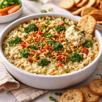 Festive Hot Broccoli Dip
