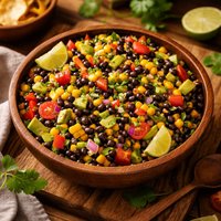 Festive Southwest Black Bean Corn Salad