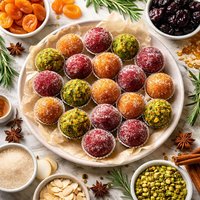Festive Sugar Plums Old Fashioned Sweetmeats