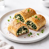 Feta and Spinach Rolls