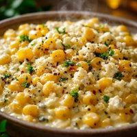 Feta Creamed Corn