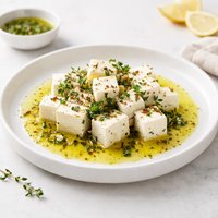 Fetta Cheese in Herb Oil