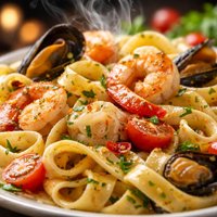 Fettuccine Ala Seafood
