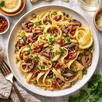 Fettuccine Boscaiola