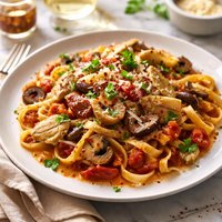 Fettuccine Greta Garbo