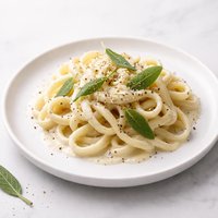 Fettuccine with Creamy Sage Sauce
