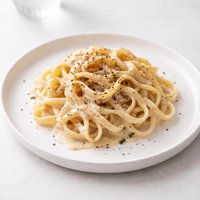 Fettuccine with Pepper Sauce