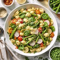 Fiddlehead Pasta Primavera