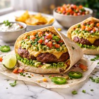 Fiesta Burrito Burgers