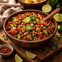 Fiesta Caliente Bean Salad