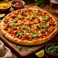 Fiesta Chicken Pizza