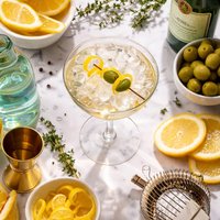 Fifty Fifty Cocktail