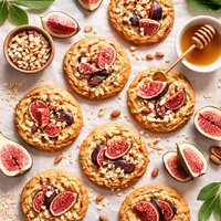 Fig and Almond Muffin Top Cookies