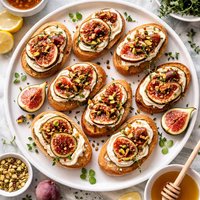 Fig Goat Cheese Nests