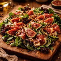 Fig Prosciutto Gorgonzola Salad