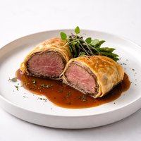 Filet Mignon En Phyllo Avec Sauce Madere
