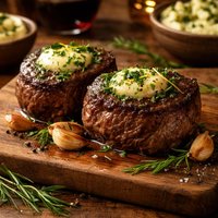 Filet Mignon with Tarragon Butter