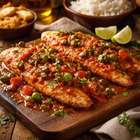 Filetes De Chillo in Salsa Puerto Rican Fish Fillets