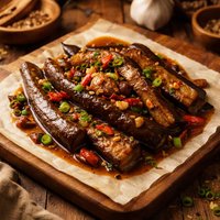 Filipino Eggplant Aubergine Adobo