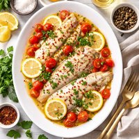 Fillet of Sole in White Wine