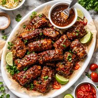 Finger Lickin Appetizer Ribs from the Crock Pot