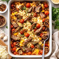 Finger Licking Good Beef Steak Bake