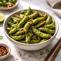 Finger Licking Sesame Edamame