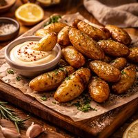 Fingerling Potatoes with Aioli