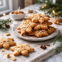 Finnish Christmas Cookies with Almonds