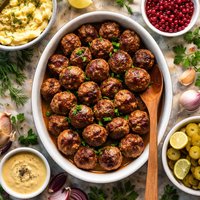 Finnish Meatballs Lihapyorykoita