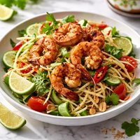 Fire and Ice Salad Papaya Shrimp Salad