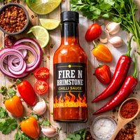 Fire N Brimstone Chilli Sauce