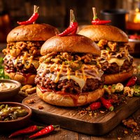 Firecracker Burgers