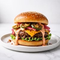 Firecracker Cheeseburger
