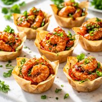 Firecracker Shrimp Cups