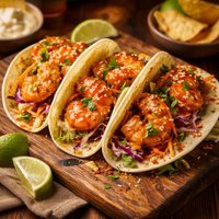 Firecracker Shrimp Tacos