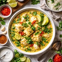Fish Coconut and Coriander Stew
